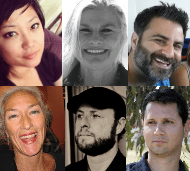 Top Row: Anna Badua, Donna Hilbert, Kevin Lee  Bottom Row: Tamara Madison, Clint Margrave, Paul Kareem Tayyar